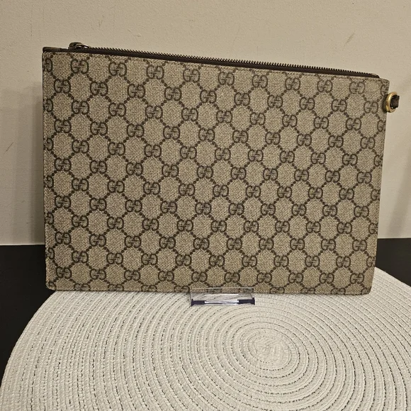 ✨ Gucci Ophidia GG Supreme Pouch / Clutch - Picture 6 of 13